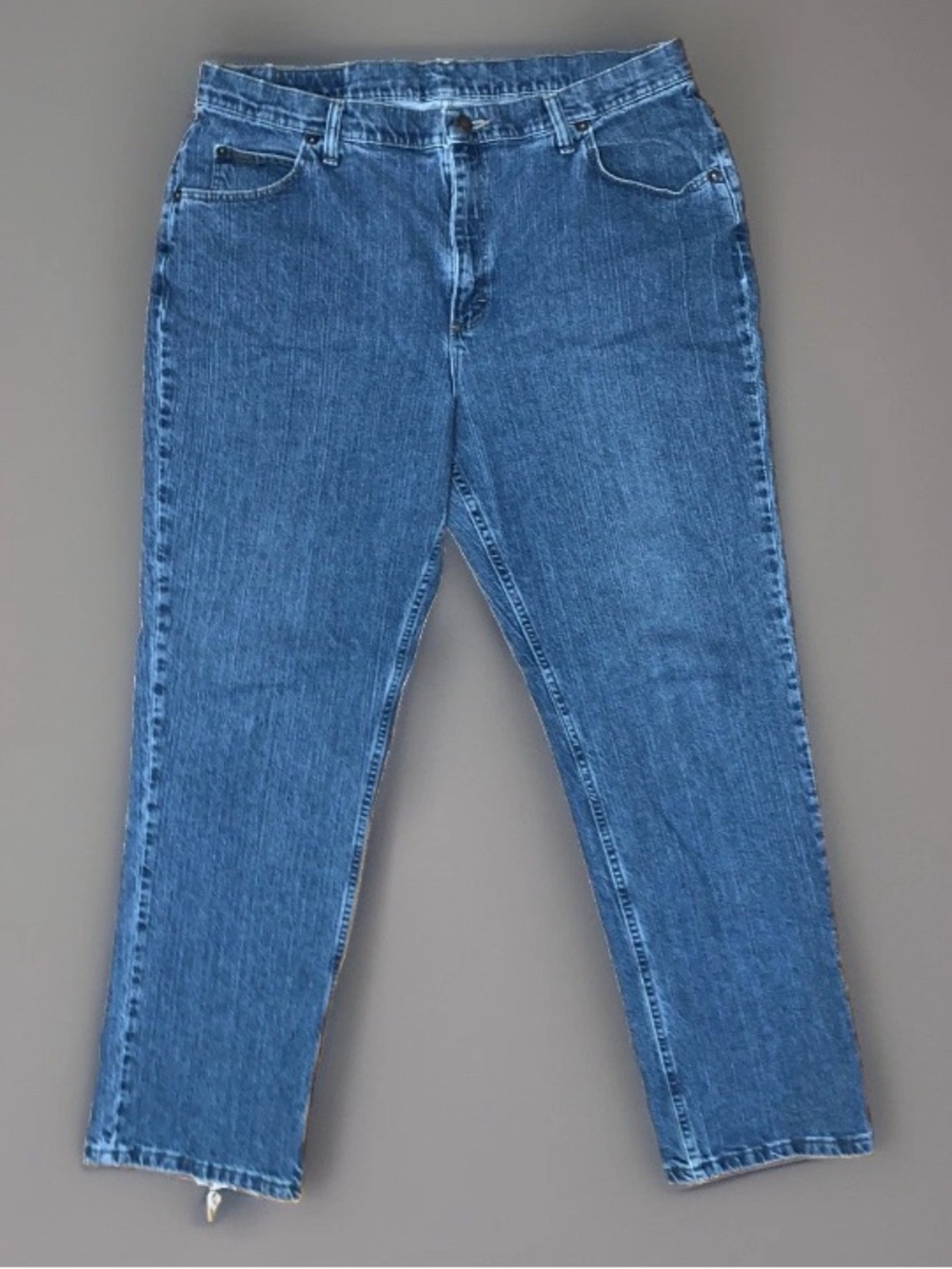 Riders by Lee Relaxed Straight Leg Denim Jeans - Size 18